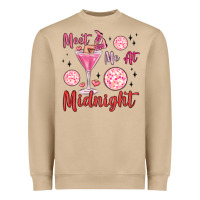 Mushroom meet me at midnight Heavyweight Sweatshirt - MaliasSmallBusiness