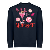 Navy meet me at midnight Heavyweight Sweatshirt - MaliasSmallBusiness