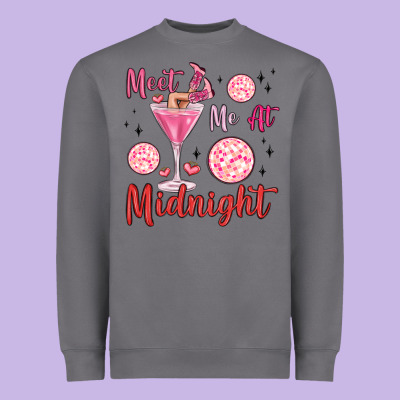 Meet Me At Midnight Heavyweight Sweatshirt Designed By Maliassmallbusiness
