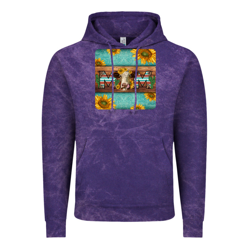 Hereford Cattle Mom Coaster Vintage Hoodie by Jasminsmagicworld | Teevron