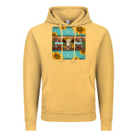Vintage Mustard hereford cattle mom coaster Vintage Hoodie - Jasminsmagicworld