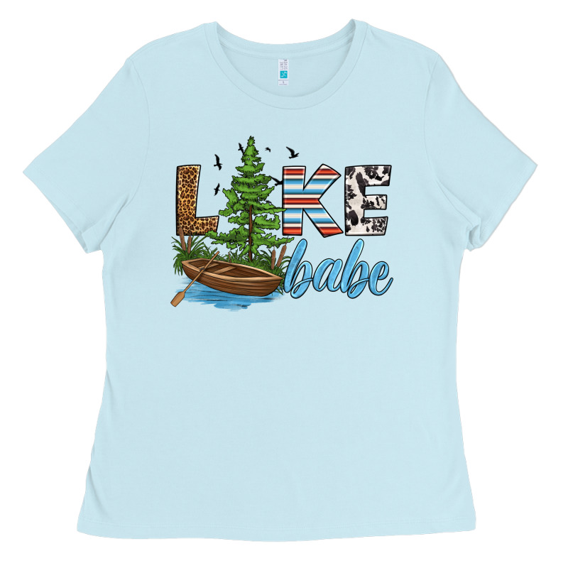 Lake Babe Ladies Tee by HRA Design Shop | Teevron