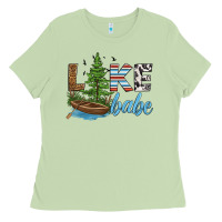 Matcha lake babe Ladies Tee - HRA Design Shop