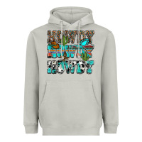 Moon Dust Western Howdy Howdy Howdy Heavyweight Hoodie - HowdyJamesFarm