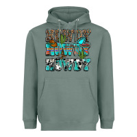 Sage Western Howdy Howdy Howdy Heavyweight Hoodie - HowdyJamesFarm