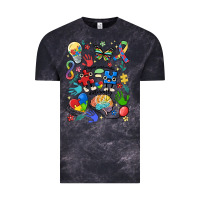 Cloud Black somebody's loud & proud autism mama Vintage Tee - MaliasSmallBusiness