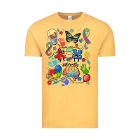 Vintage Mustard somebody's loud & proud autism mama Vintage Tee - MaliasSmallBusiness