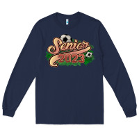 Navy senior 2023 soccer Long Sleeve Tee - NancyCooperArtShop