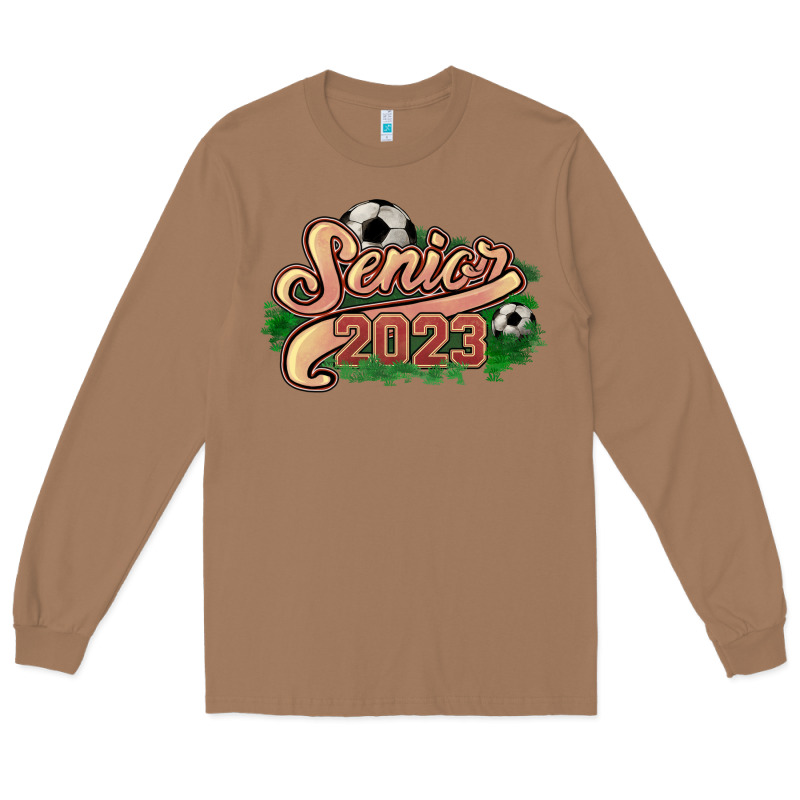 Senior 2023 Soccer Long Sleeve Tee by NancyCooperArtShop | Teevron