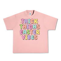 Salmon thicks thighs easter vibes Urban Heavy Tee - MaliasSmallBusiness