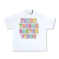 White thicks thighs easter vibes Urban Heavy Tee - MaliasSmallBusiness