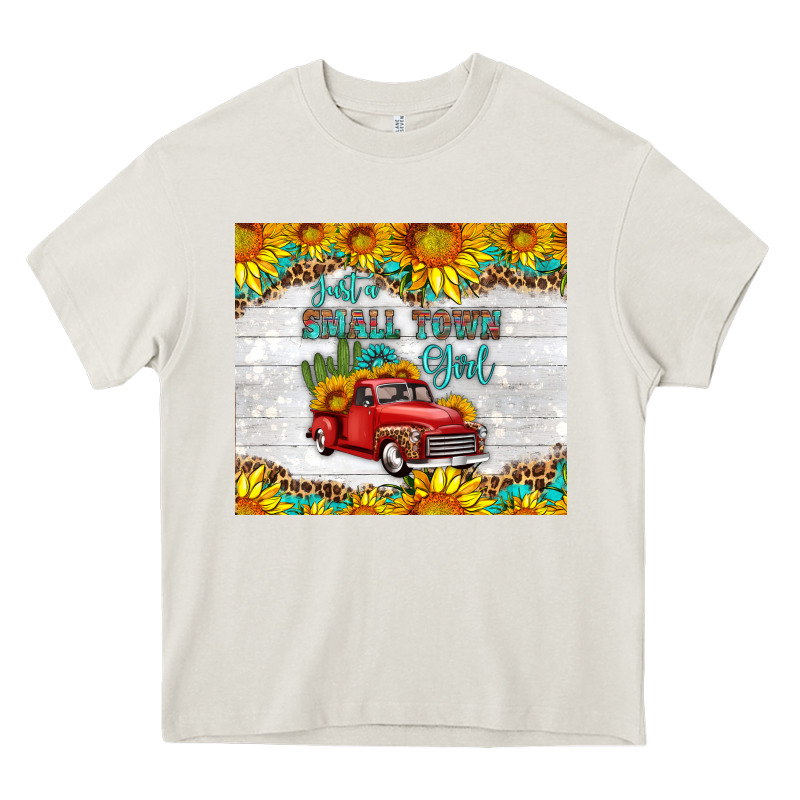 Just A Small Town Girl With Car Heavy Core Tee by HRA Design Shop | Teevron