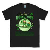 Black lucky world tour st. patrick's day Classic Tee - MaliasSmallBusiness