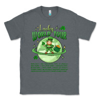 Charcoal Heather lucky world tour st. patrick's day Classic Tee - MaliasSmallBusiness