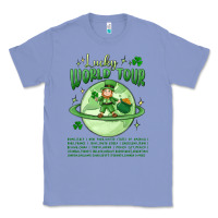 Colony Blue lucky world tour st. patrick's day Classic Tee - MaliasSmallBusiness