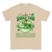 Mushroom lucky world tour st. patrick's day Classic Tee - MaliasSmallBusiness
