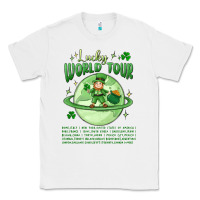 White lucky world tour st. patrick's day Classic Tee - MaliasSmallBusiness