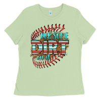Matcha rub some dirt on it softball Ladies Tee - HRA Design Shop