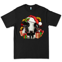 Black christmas holstein Premium Tee - JahusDesignShop