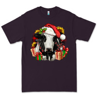 Plum christmas holstein Premium Tee - JahusDesignShop