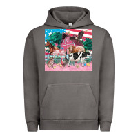 Pigment Tornado American farm animals tumbler 4th of july Urban Hoodie - FaDigitalArtStudio