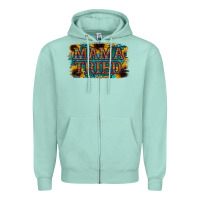 Seafoam Mama Tried Zipper Hoodie - Bettercallsaul
