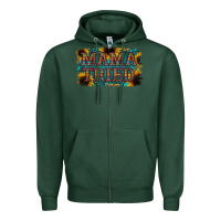 Sports Green Mama Tried Zipper Hoodie - Bettercallsaul