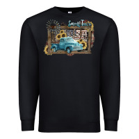 Black Small town USA truck 4th of july Premium Sweatshirt - HowdyJamesFarm