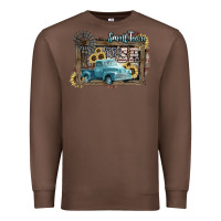 Chestnut Small town USA truck 4th of july Premium Sweatshirt - HowdyJamesFarm