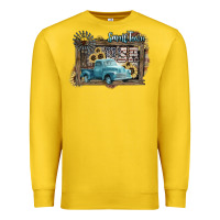Lemon Small town USA truck 4th of july Premium Sweatshirt - HowdyJamesFarm