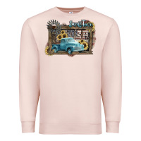Pale Pink Small town USA truck 4th of july Premium Sweatshirt - HowdyJamesFarm