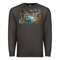 Smoke Small town USA truck 4th of july Premium Sweatshirt - HowdyJamesFarm