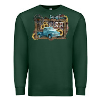 Sports Green Small town USA truck 4th of july Premium Sweatshirt - HowdyJamesFarm