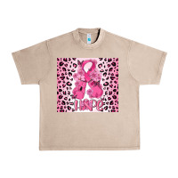 French Oak breast cancer with boxing gloves Urban Heavy Tee - MaliasSmallBusiness