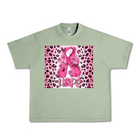 Oil Green breast cancer with boxing gloves Urban Heavy Tee - MaliasSmallBusiness