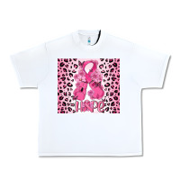 White breast cancer with boxing gloves Urban Heavy Tee - MaliasSmallBusiness
