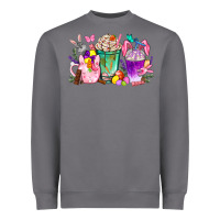 Storm Easter coffee cups with Bunny Heavyweight Sweatshirt - NancyCooperArtShop