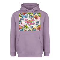 Lavender summer vibes with sea shells Heavyweight Hoodie - TumblerDesignByShophia