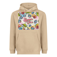 Mushroom summer vibes with sea shells Heavyweight Hoodie - TumblerDesignByShophia