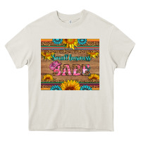 Cream small business babe Heavy Core Tee - HRA Design Shop