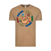 Vintage Coffee advocate inclusion equity equality accept adapt Vintage Tee - MaliasSmallBusiness