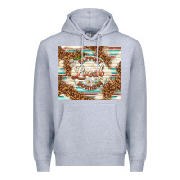 Heather Grey support local business Premium Hoodie - TumblerDesignByShophia