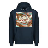 Navy support local business Premium Hoodie - TumblerDesignByShophia