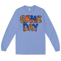 Colony Blue game day basketball Long Sleeve Tee - MaliasSmallBusiness