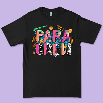 Para Crew Premium Tee Designed By Adodesignshop