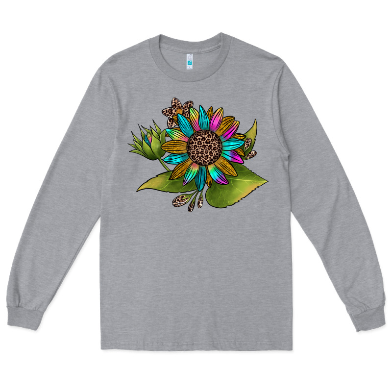 Western Sunflower Long Sleeve Tee by JahusDesignShop | Teevron