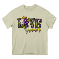 Mossy love summer Heavy Core Tee - CowhideDigitalArt