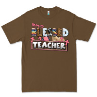 Cacao blessed teacher Premium Tee - AdoDesignShop