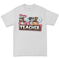 Dove Grey blessed teacher Premium Tee - AdoDesignShop
