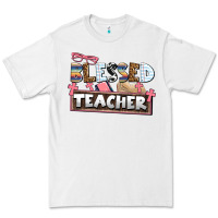 White blessed teacher Premium Tee - AdoDesignShop
